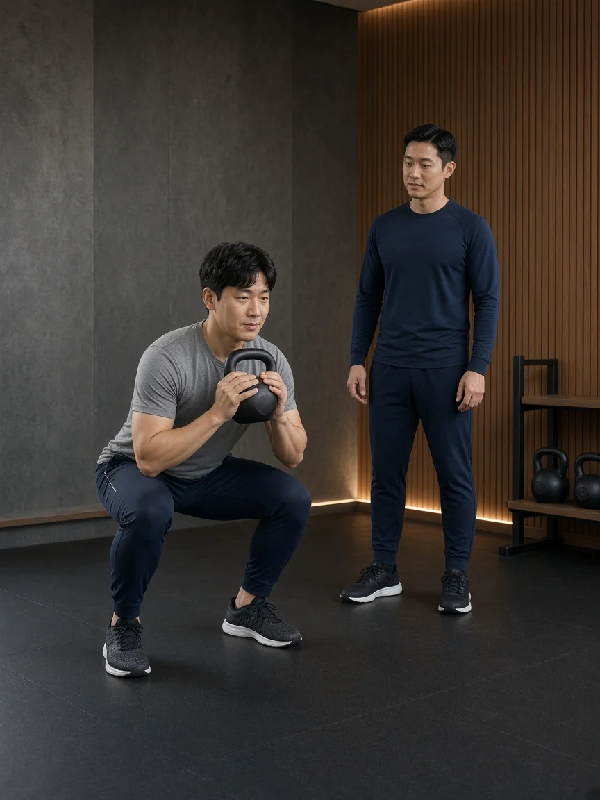 전문 피트니스 시설 운동 프로그램